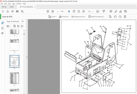 sistema hidraulico de un mustang skid steer 2044|mustang 2044 skid steer problems.